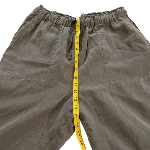 New Zara The L.A. Slouchy Fit Relaxed High Rise Linen Blend Pants XXL - Picture 13 of 16
